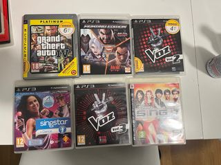 Conjunto di videogiochi PS3