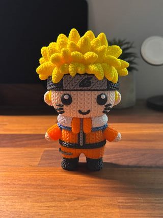 Naruto Uzumaki - Figura Crochet 3D