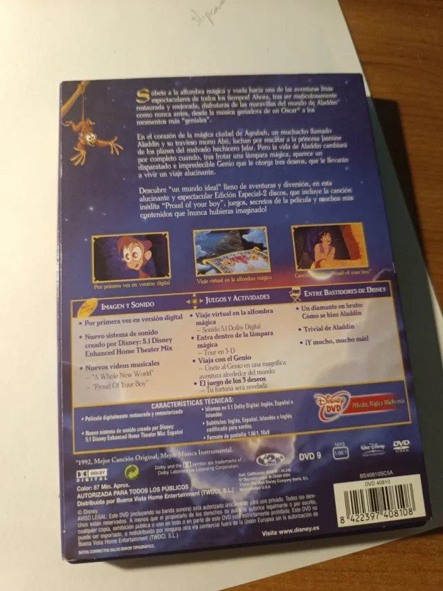 Aladdin Edizione Speciale 2 Dischi DVD