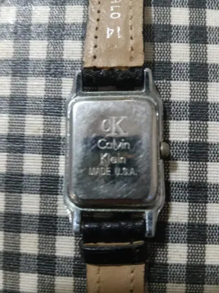 Reloj Calvin Klein Negro y Plateado