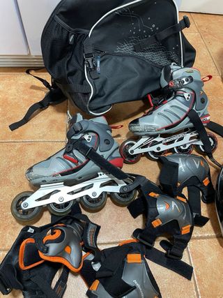 Kit Patines en Línea y Protecciones