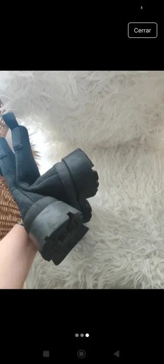 Botines elásticos negros