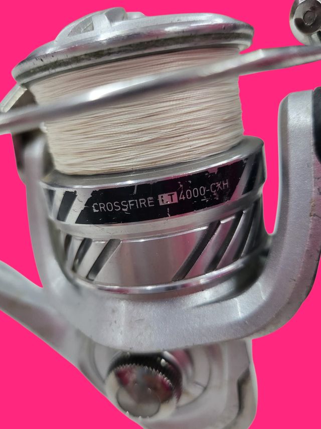 CARRETE PESCA CROSSFIRE LT 4000-CXH PLATEADO