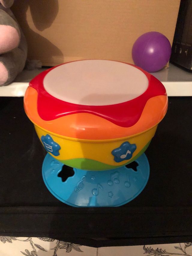 Juguete infantil multicolor tambor interactivo
