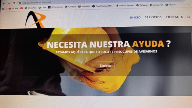 venta página web de antenas y porteros