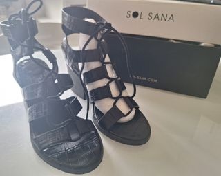 Sandalias Sol Sana Piel Negra
