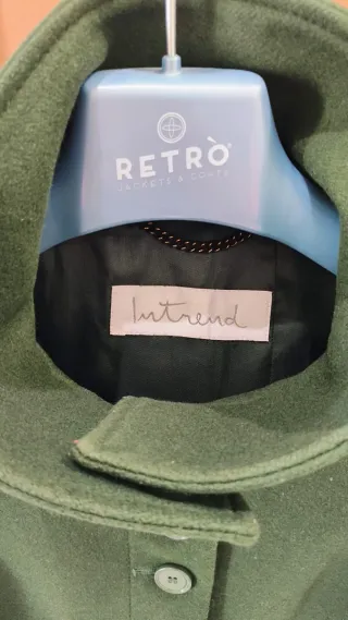 Cappottino Intrend verde tg 40