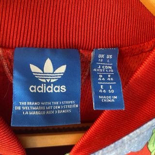 Chaqueta Adidas Originals Mujer Floral Roja