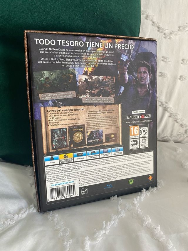 Uncharted 4 Edición Coleccionista PS4