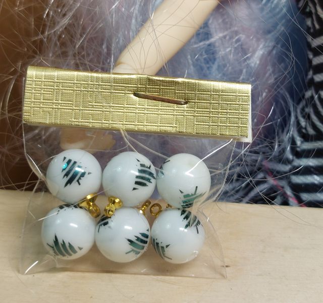 6 Bolas Navidad Escala 1:6 Blythe