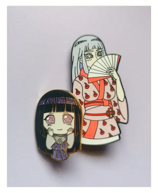 Pin Anime Hinata Hyuga Edición Limitada
