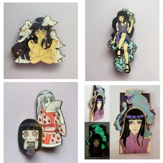 Pin Anime Hinata Hyuga Edición Limitada
