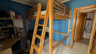 Litera de madera 154 cm