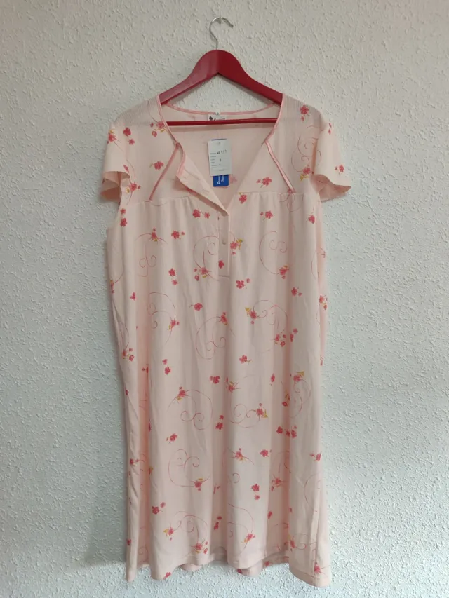 Camisola rosa flores talla 9
