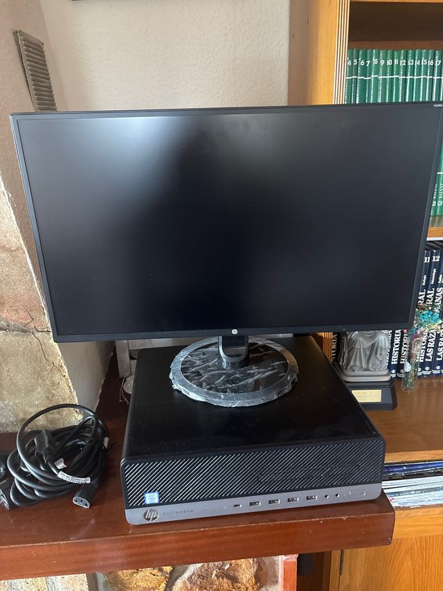 Ordenador HP EliteDesk Negro