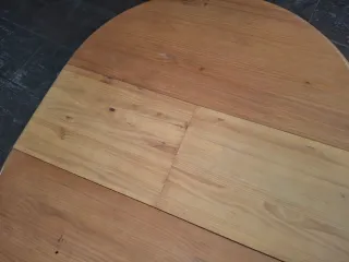 Mesa de comedor de madera extensible