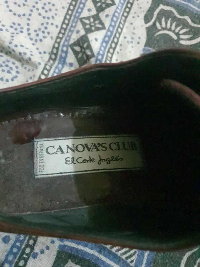 Zapatos de vestir de cuero marrón