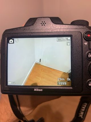 Cámara Nikon Coolpix B600 Negra