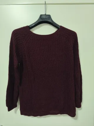 Maglia donna taglia S bordeaux perfetto