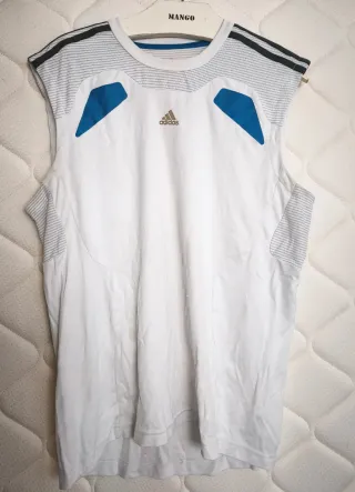 Camiseta Adidas Tirantes Blanca
