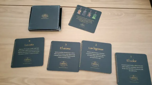 Juego de posavasos Cardhu