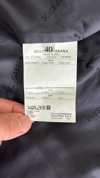 Completo D&G donna nero