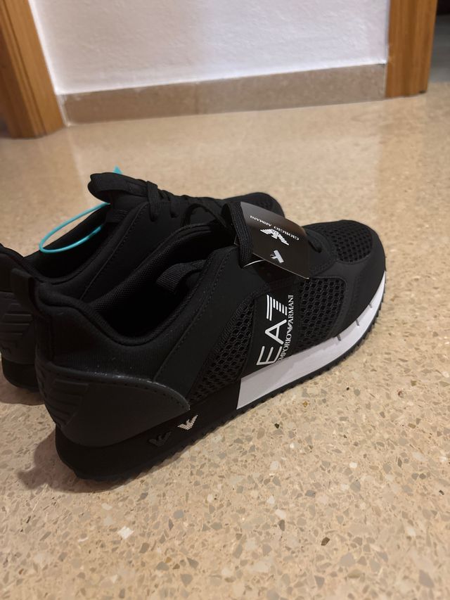 Zapatillas EA7 Negras y Blancas