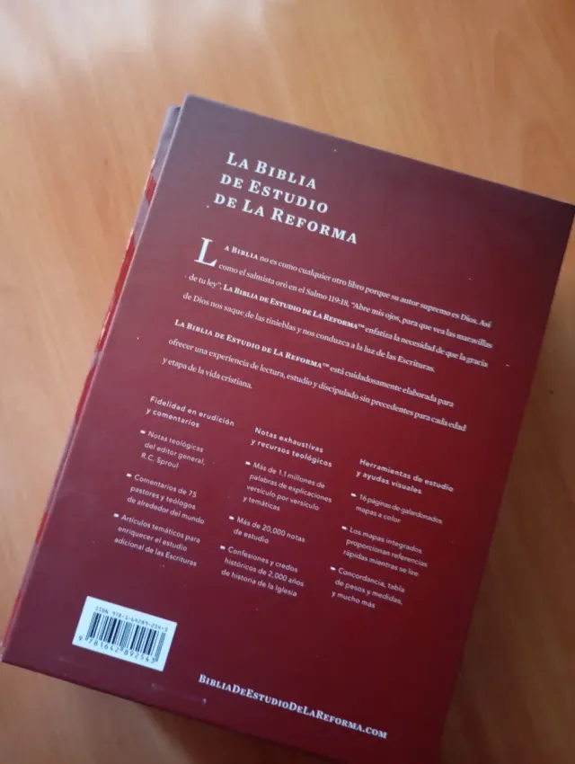 LBLA La Biblia de Estudio de La Reforma, Tapa d...