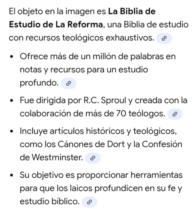 LBLA La Biblia de Estudio de La Reforma, Tapa d...