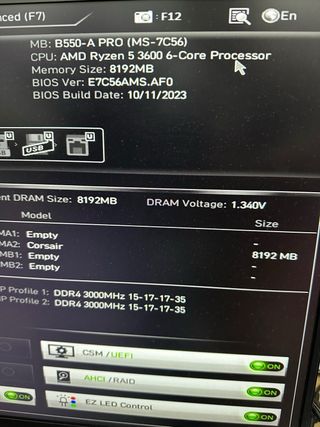 Corsair Vengeance RGB PRO RAM 1X8GB 3000mhz#762890