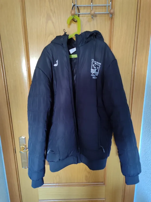 Chaqueta acolchada negra