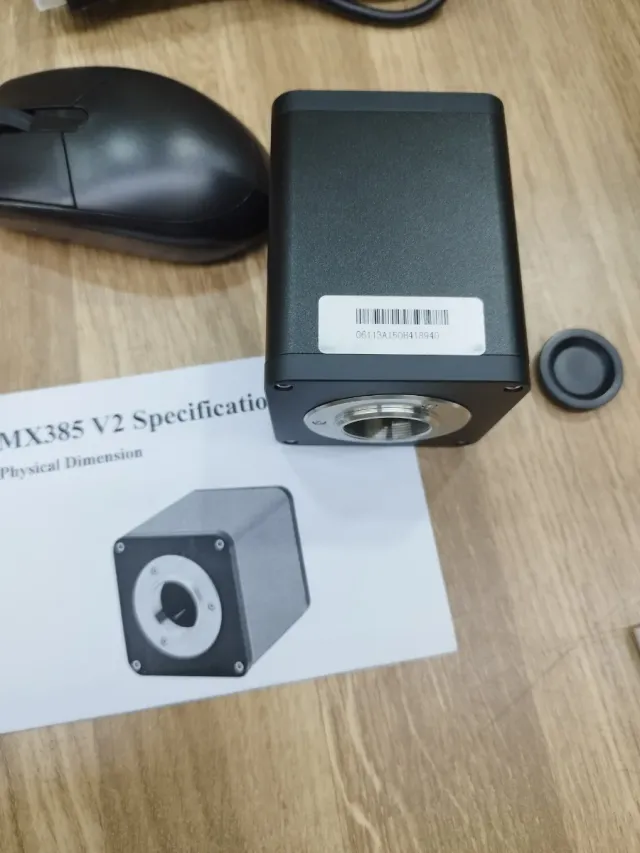 Sensor Microscopio Industrial Sony IMX385 V2