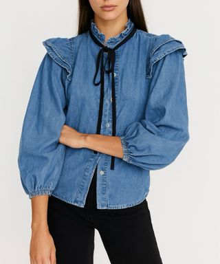 Camisa/Chaqueta Vaquera ZARA