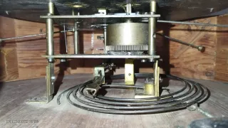 Reloj de pared antiguo no funciona solo decorativo