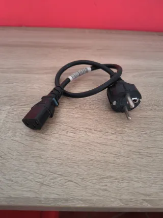 Cable alimentación PC 40cm