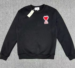 Sudadera Ami Paris Negra