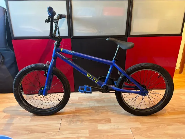 Bicicleta BMX Decathlon Azul