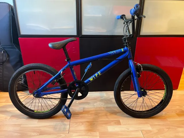 Bicicleta BMX Decathlon Azul
