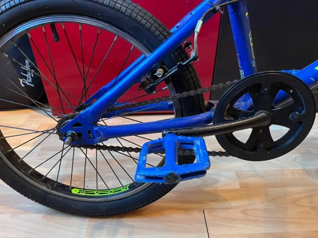 Bicicleta BMX Decathlon Azul