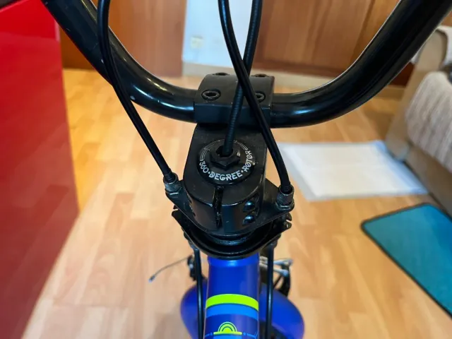 Bicicleta BMX Decathlon Azul