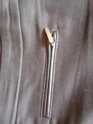 Pantalón Mango Negro Talla 44