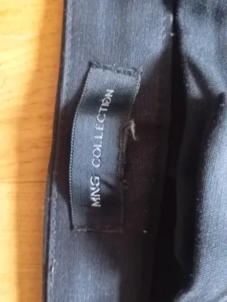 Pantalón Mango Negro Talla 44