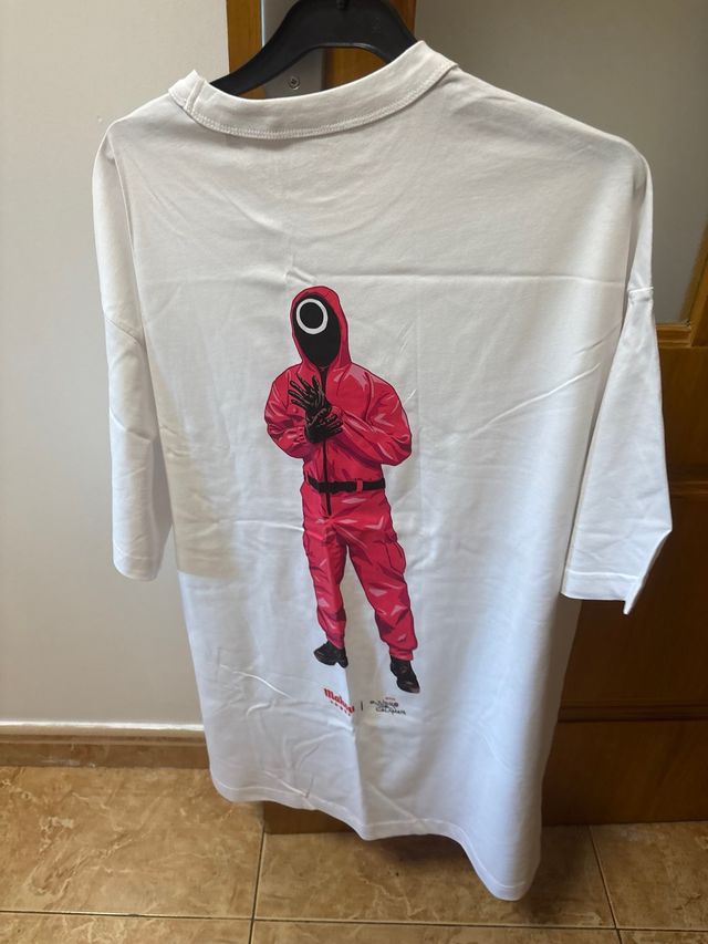 Camiseta Juego del Calamar Blanca