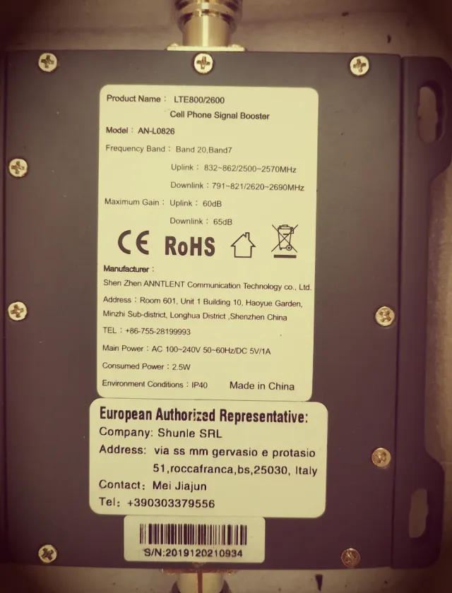 amplificador de señal de teléfono celular Yagi ext