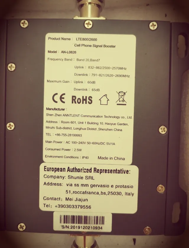 amplificador de señal de teléfono celular Yagi ext