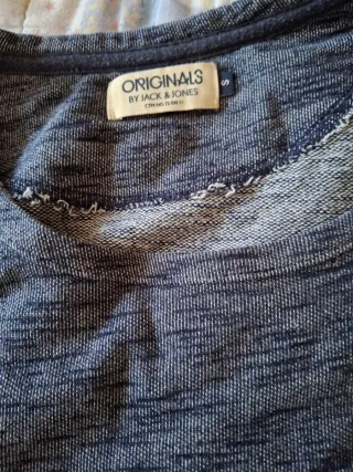 Jersey Jack & Jones Azul y Gris