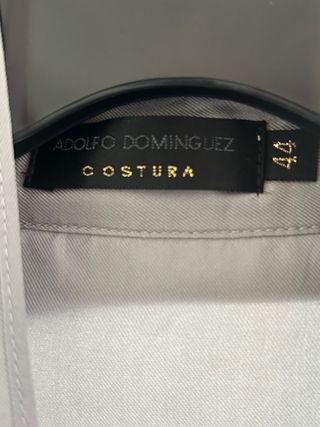 Camisa Adolfo Dominguez Seda Gris