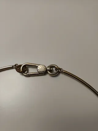 Collar Bimba y Lola flecos metal