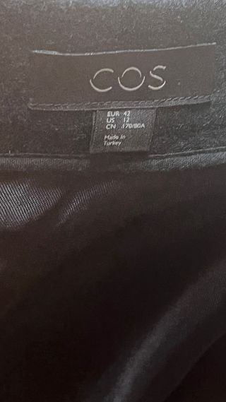 Falda COS Lana Negra