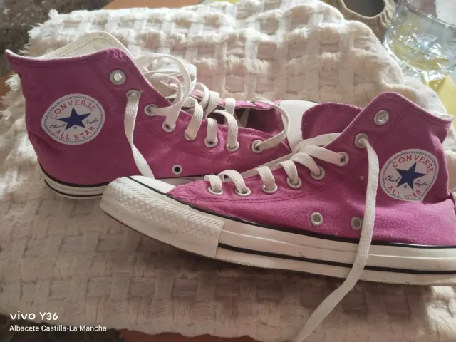 Botas Converse Rosas Talla 40